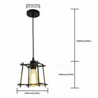 The Copeland Pendant — Industrial Cage Light
