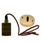 The Bramwell Suspension — Fabric Cord Pendant Fitting