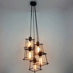 The Cranmore Chandelier — 5-Cage Cluster Pendant