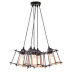 The Cranmore Chandelier — 5-Cage Cluster Pendant
