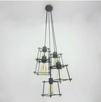 The Cranmore Chandelier — 5-Cage Cluster Pendant