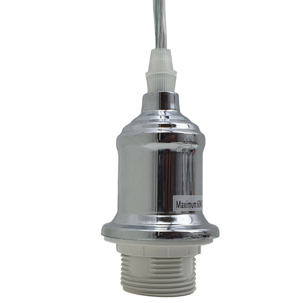 The Astoria Pendant Chandelier — 4-Light Cluster, Chrome