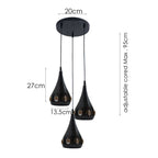 The Bellingham Pendant — Teardrop Cage Light
