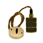 The Bramwell Suspension — Fabric Cord Pendant Fitting