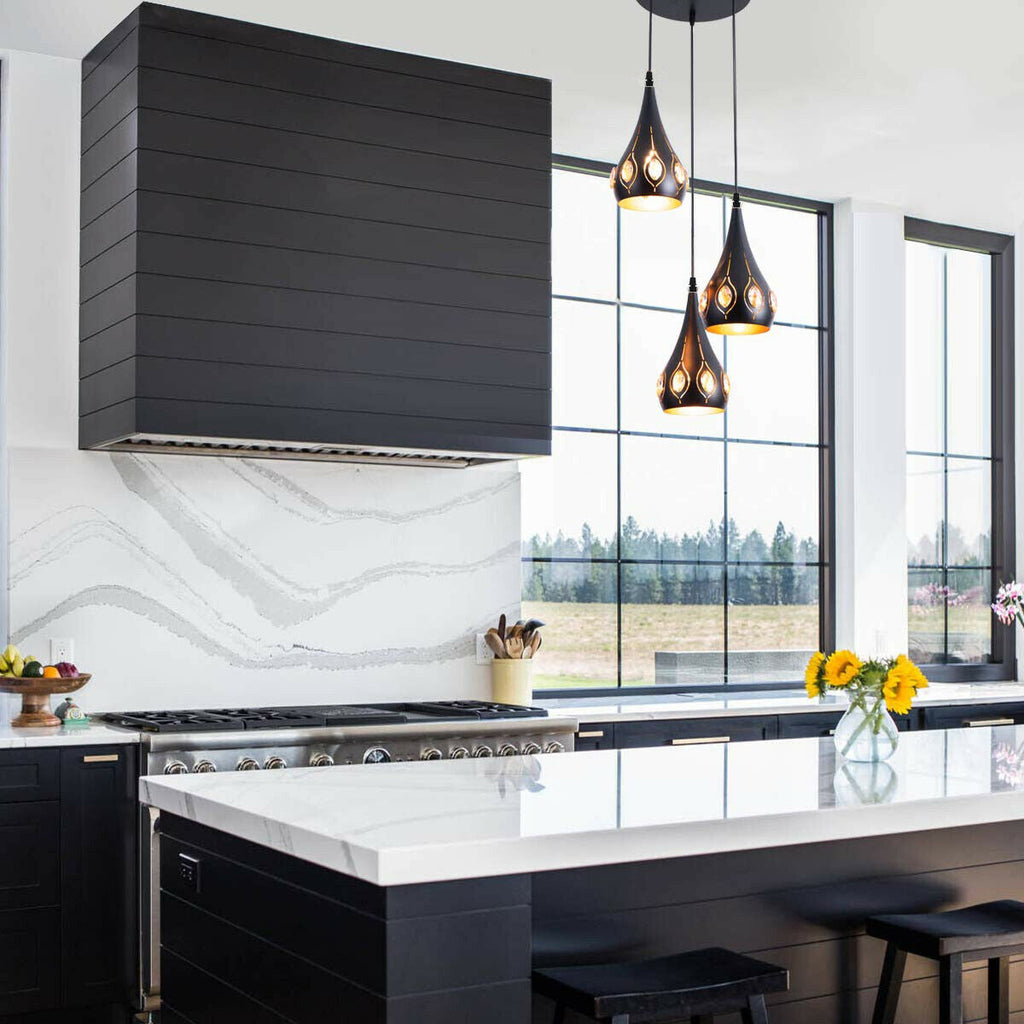 The Bellingham Pendant — Teardrop Cage Light