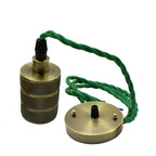 The Bramwell Suspension — Fabric Cord Pendant Fitting