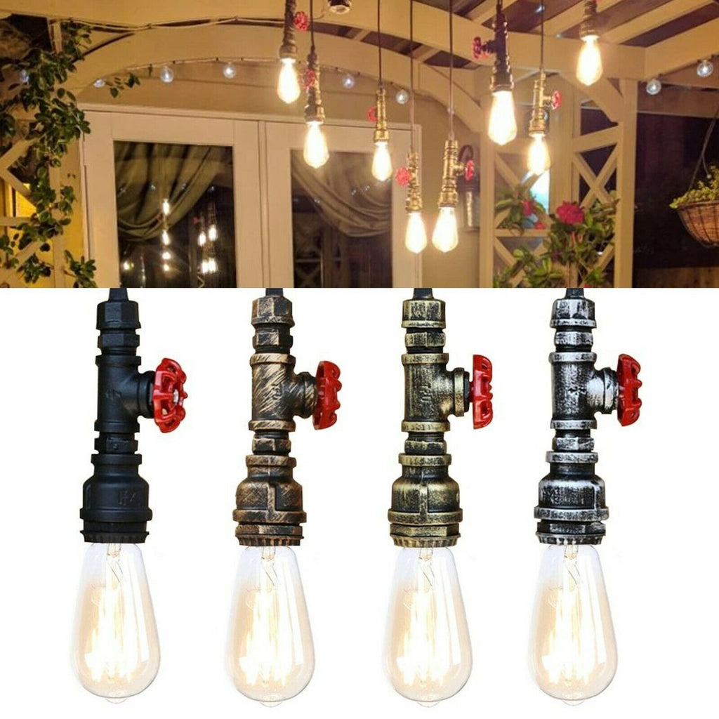 The Watervine Pendant — Single Water Pipe Light