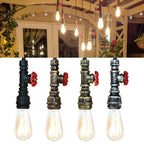 The Watervine Pendant — Single Water Pipe Light