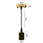 The Bramwell Suspension — Fabric Cord Pendant Fitting