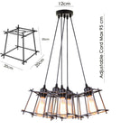 The Cranmore Chandelier — 5-Cage Cluster Pendant