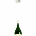 The Fenwick Pendant — Retro Metal Teardrop Light