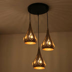 The Bellingham Pendant — Teardrop Cage Light