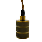 The Bramwell Suspension — Fabric Cord Pendant Fitting