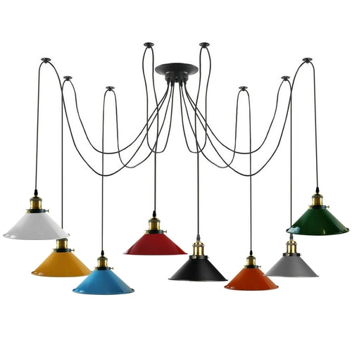 The Vertigo Pendant — 8-Way Spider Cluster