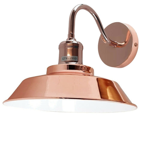 The Oxendale Wall Light — Gooseneck Barn Shade