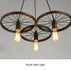 The Sprocket Pendant — 3-Wheel Cluster Chandelier